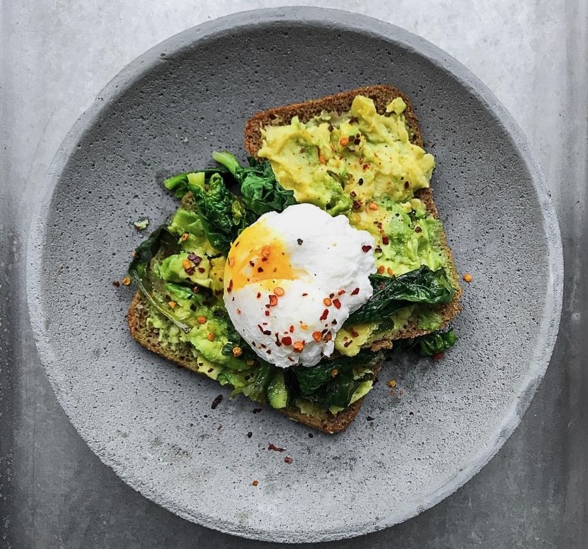 Warrigal Greens on toast, a quick easy and satisfying brunch